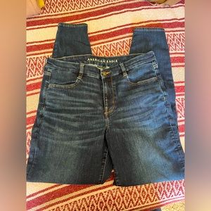 EUC American Eagle Curvy High Rise jegging..14 Long